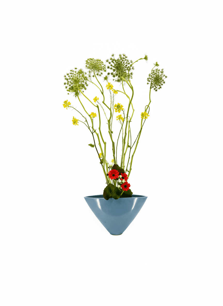 Free Style ikebana arrangement from 2025-04-04