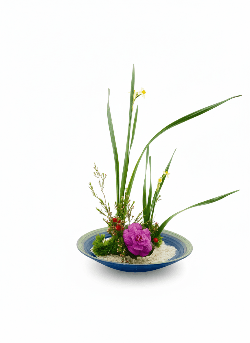 Free Style ikebana arrangement from 2025-01-11