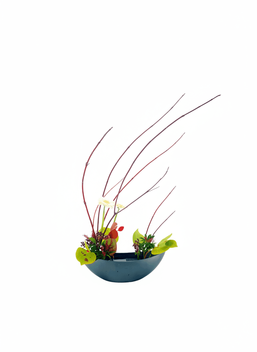 Free Style ikebana arrangement from 2025-01-04