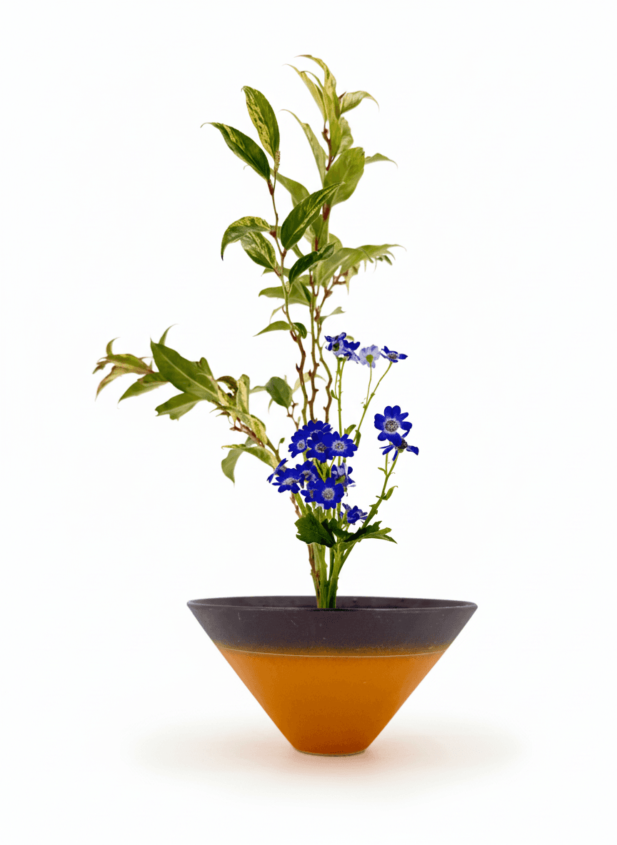 Shoka Shofutai Nishuike ikebana arrangement from 2025-04-12