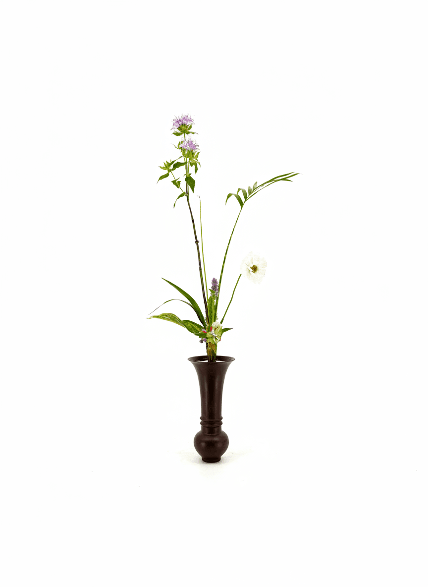 Tatehana ikebana arrangement from 2025-08-02
