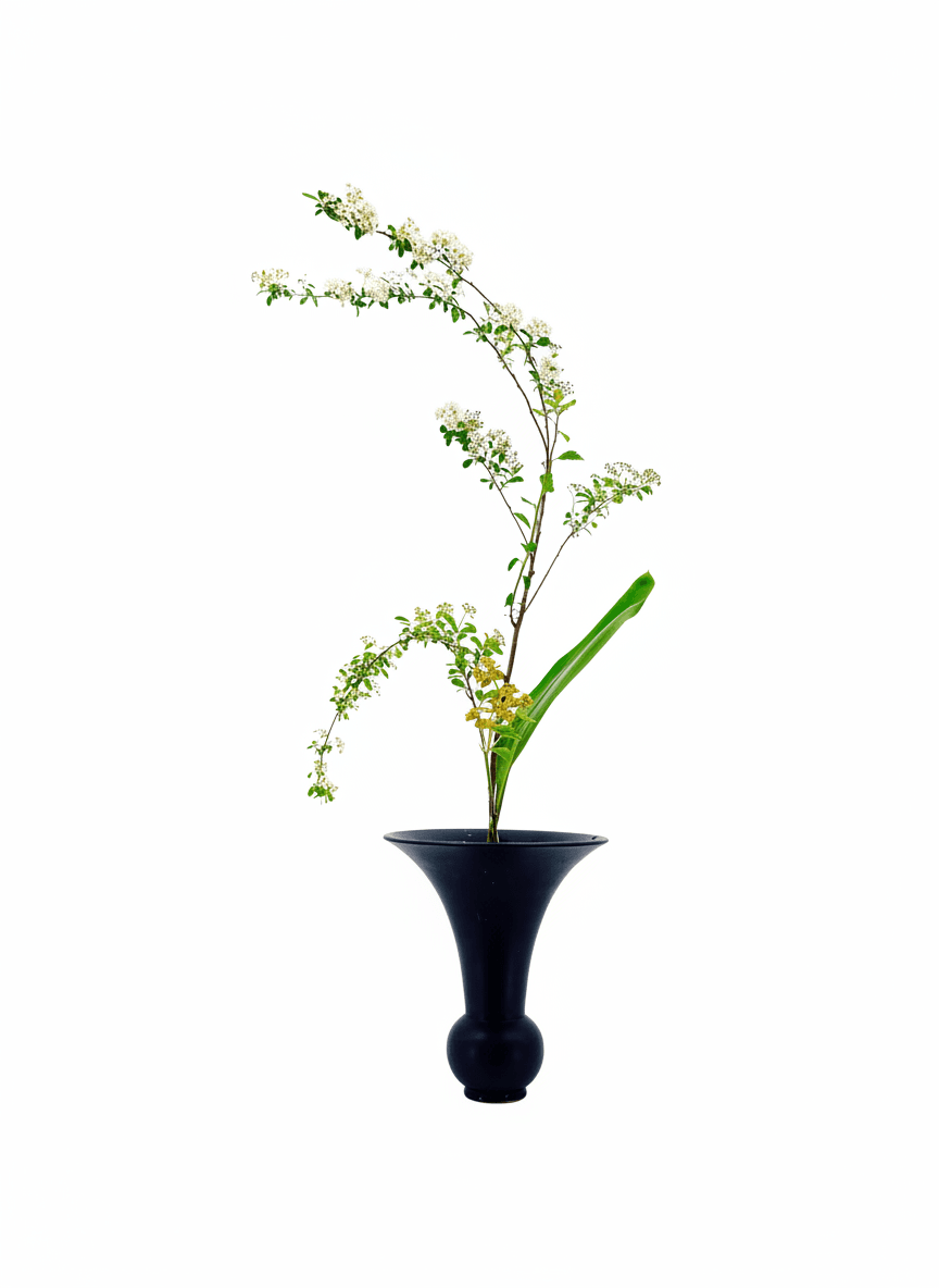 Shoka Shimputai ikebana arrangement from 2025-05-03