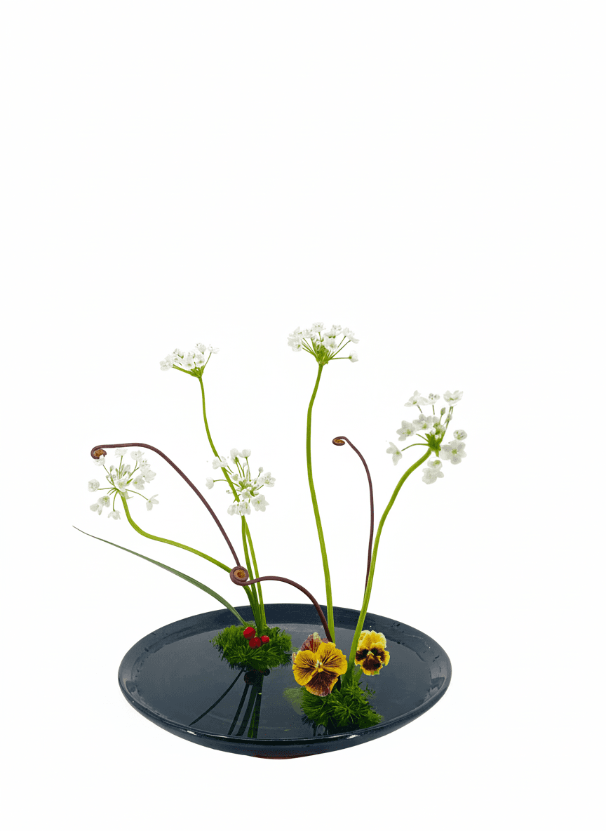 Free Style ikebana arrangement from 2025-03-07